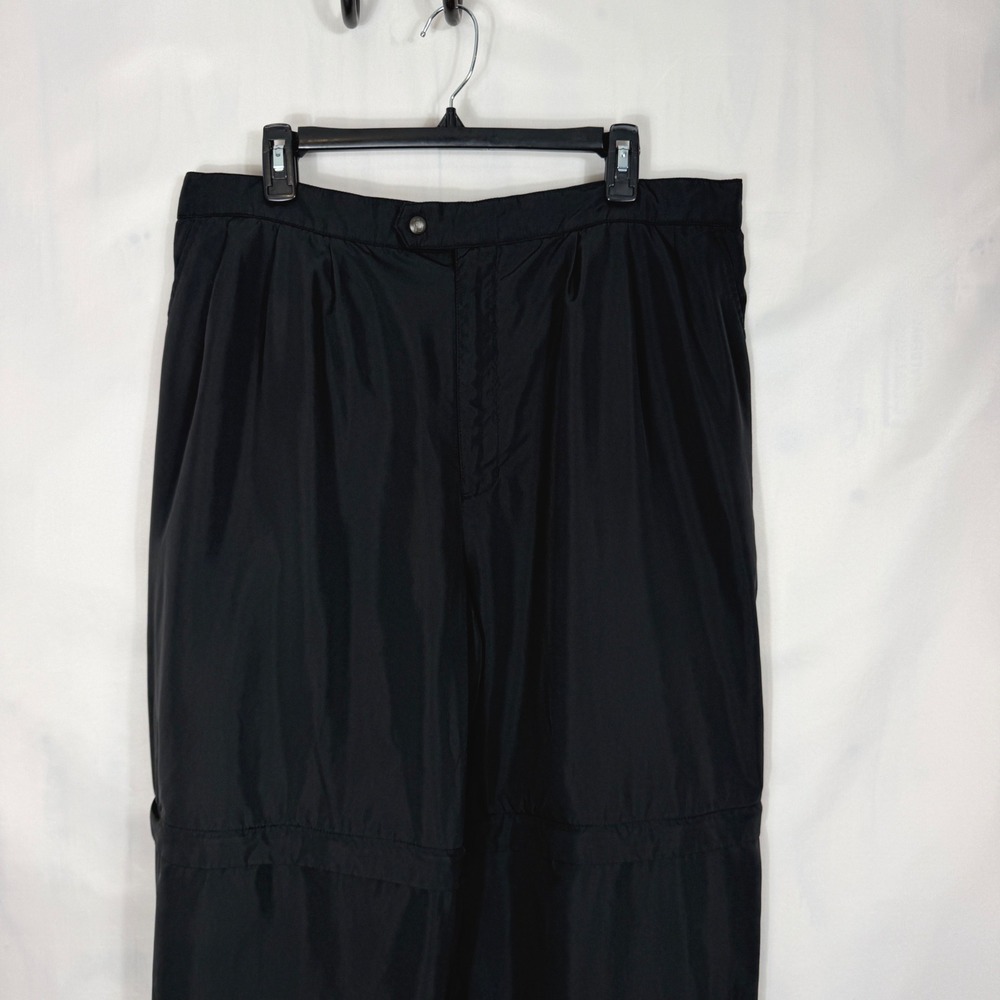 FootJoy DryJoys Golf Pants Black Convertible Zip Off Shorts Waterproof  Mens XXL